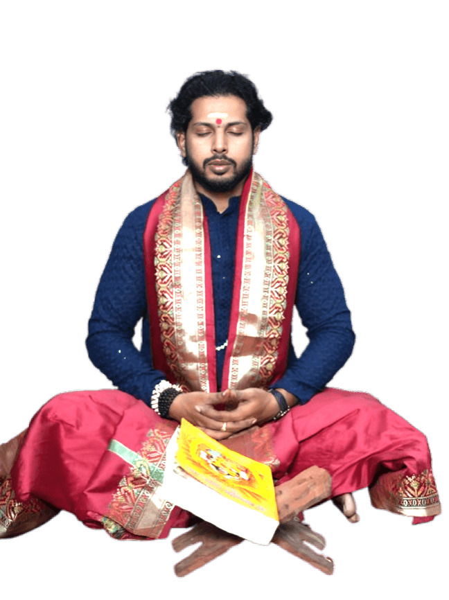 Astrologer Rajat Thakur in Meditation - Muni Ki Reti Rishikesh