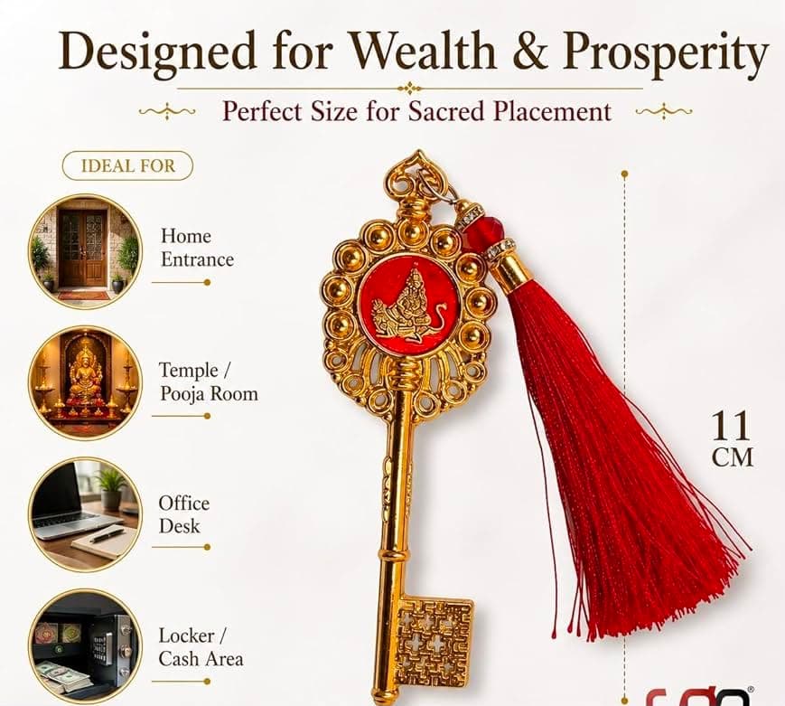 Kuber Chabi (Kubera Key) – Premium Vastu & Feng Shui Wealth Key photo 4